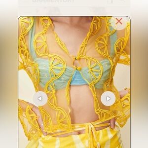 House of Sunny Casa limon shirt NWT